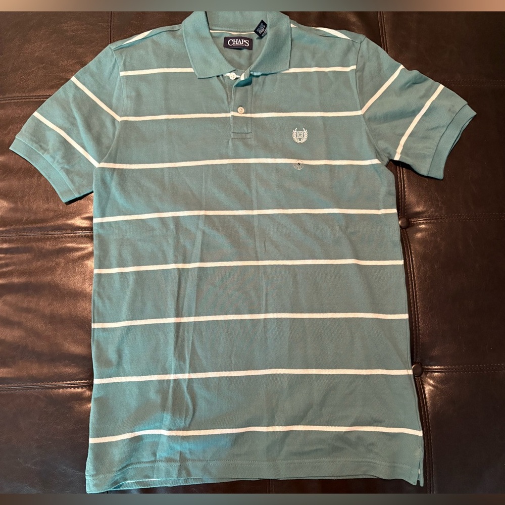 Chaps Men's Striped Polo Shirt